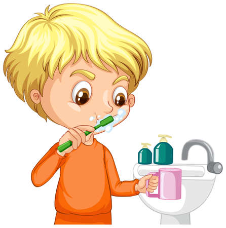Brush my teeth